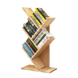 Wooden Book Shelves Desk Table Rack