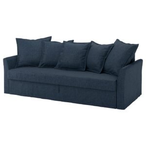 HOLMSUND 3seat sofa bed Kilanda dark blue
