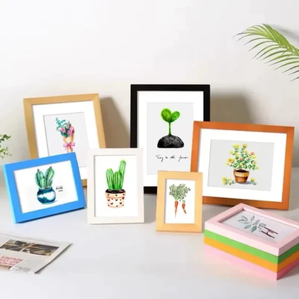 A4Aesthetic Minimalist Photo Frame Wall Decoration Frame Stand Home Decor Picture Frame