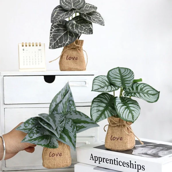 sg-11134201-7rcdm-m6dqmhn057kn86.webp Ins Simulation Green Plants Artificial Potted Plants Desktop Greenery Ornament Home Decor