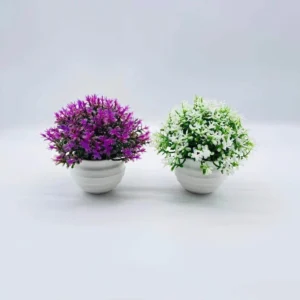 Simulated potted plants